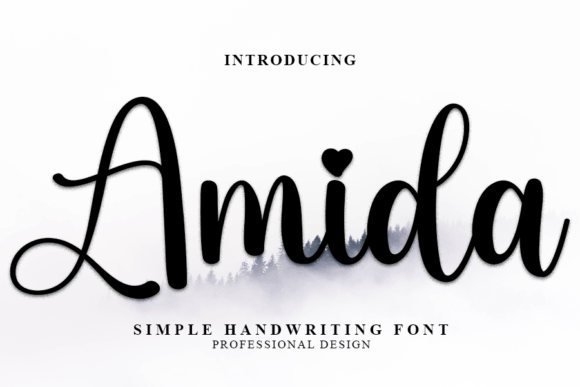 Amida: The Handwritten Typeface for Scroll-Stopping Social Media