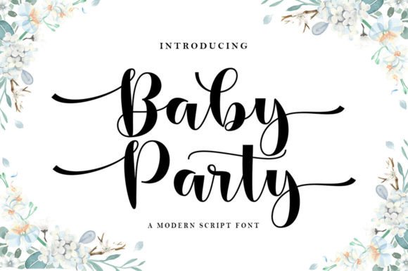 Baby Party: The Handwritten Typeface That Elevates Editorial Design