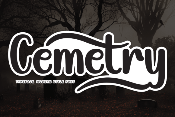 Cemetry Typeface: A Sweet Handwritten Display Font for Digital Branding