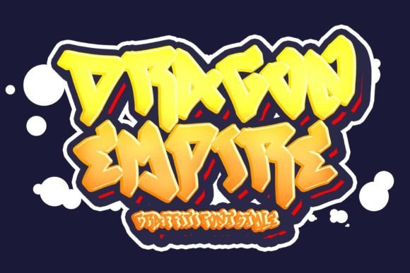 Dragon Empire: The Premium Script Font for Bold Web Design