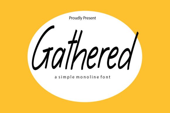 Gathered: The Handwritten Typeface That Elevates Editorial Design