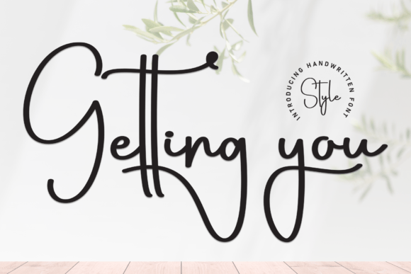 Getting You: The Handwritten Typeface for Authentic Editorial Design