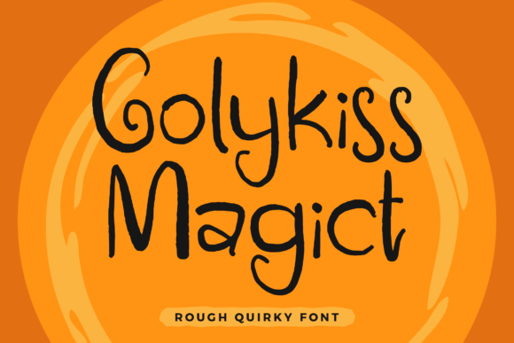 Golykiss Magict: A Handwritten Typeface for Editorial Design
