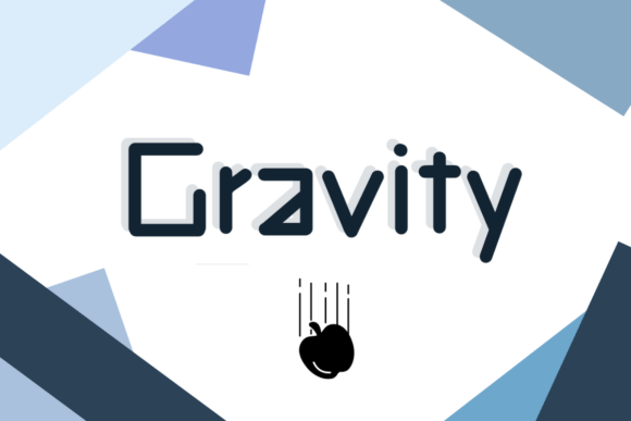 Gravity Typeface: A Handwritten Font for Tech and Modern Brands