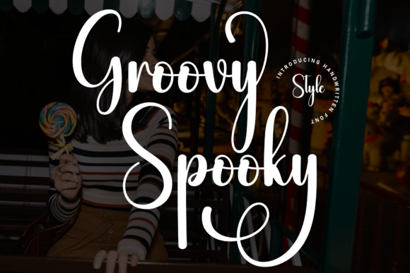 Groovy Spooky: A Handwritten Typeface for Warm Editorial Design