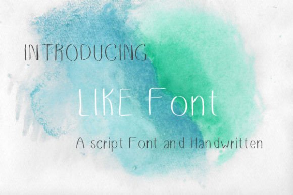 Like: A Handwritten Script Font for Authentic Editorial Design