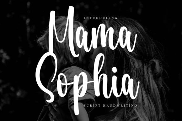 Mama Sophia Typeface: A Delicate Script for Elegant Web Design