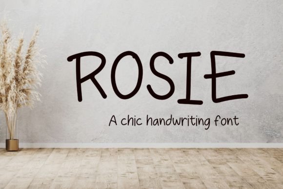 Rosie: The Handwritten Font That Builds Trust for Small Businesses