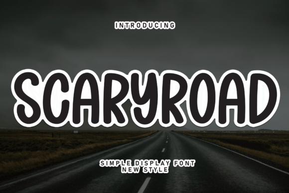 Scaryroad: A Bold Script Amp for Digital Brand Identity