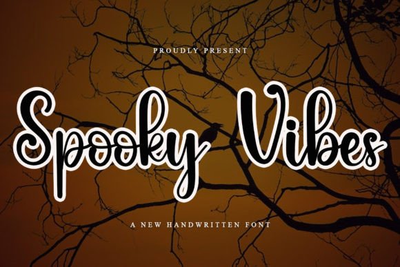 Spooky Vibes: The Handwritten Typeface That Brings Crafts to Life