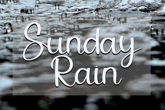 Sunday Rain: The Handwritten Typeface for Authentic Brand Identity