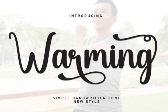 Warming: The Handwritten Display Font That Elevates Small Business Branding
